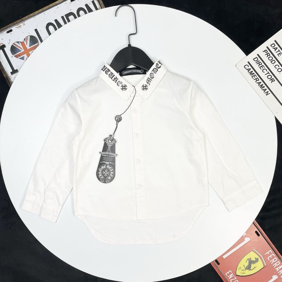 🌐 Chrome Hearts ♻️ Camisa (90-150) 🎗 ¡Etiqueta original! ¡Embalaje original! ¡Marca original! 🌐 💯 Suministro a larg…