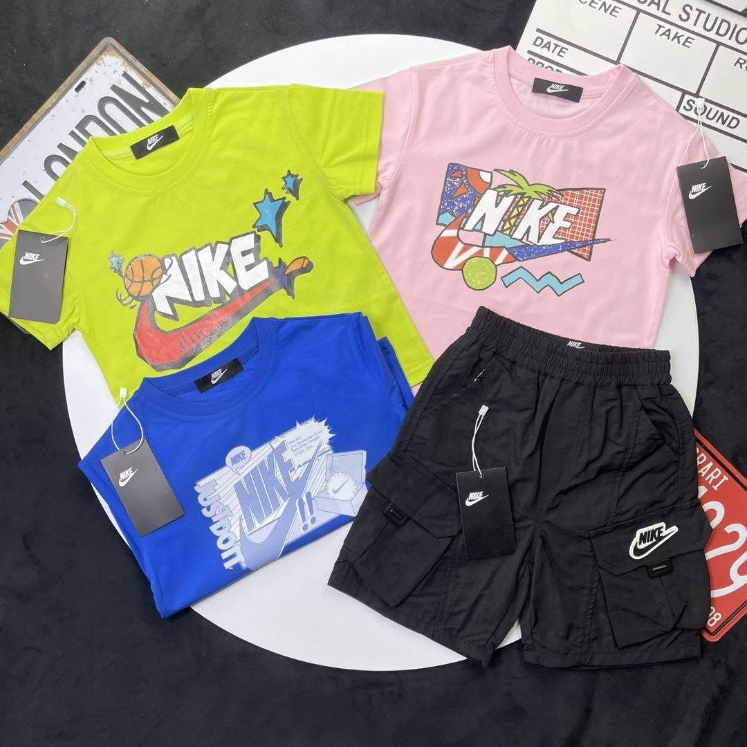 🌐 Nike ♻️ Conjunto (90-150) ♻️ Camiseta ♻️ Pantalones cortos 🎗¡Etiqueta original! ¡Embalaje original! ¡Marca original…
