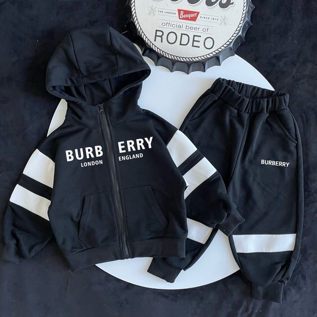 🌐Burberry ♻️ Conjunto de sudadera con capucha (100-160) 🎗¡Etiqueta original! ¡Embalaje original! ¡Marca original! 🌐 …