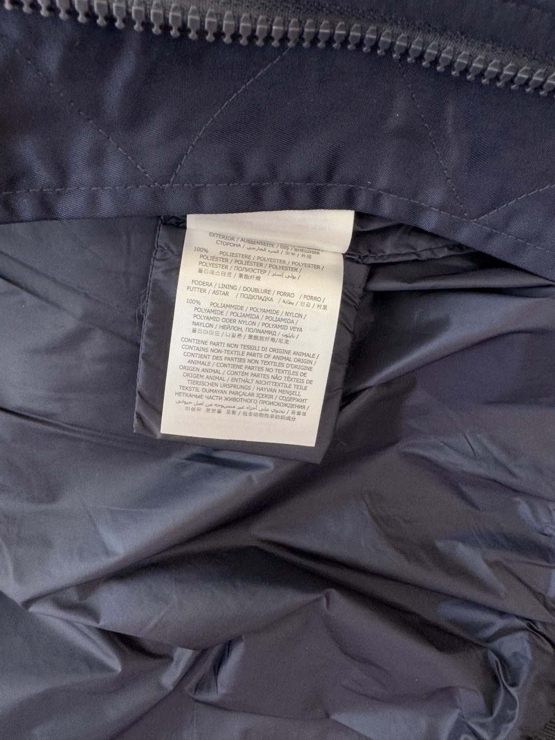 M2328#新款外套🌾Mon 蒙口 男女同款 拉链款 夹克外套 军绿色 藏青色 1-2-3码