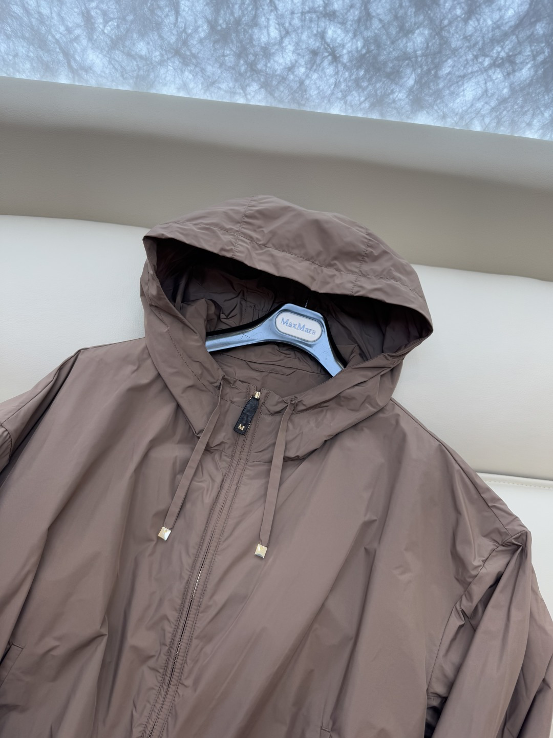 M2367#新款外套🌾Max 长袖拉链款短外套 咖啡色 米色 38/40/42
