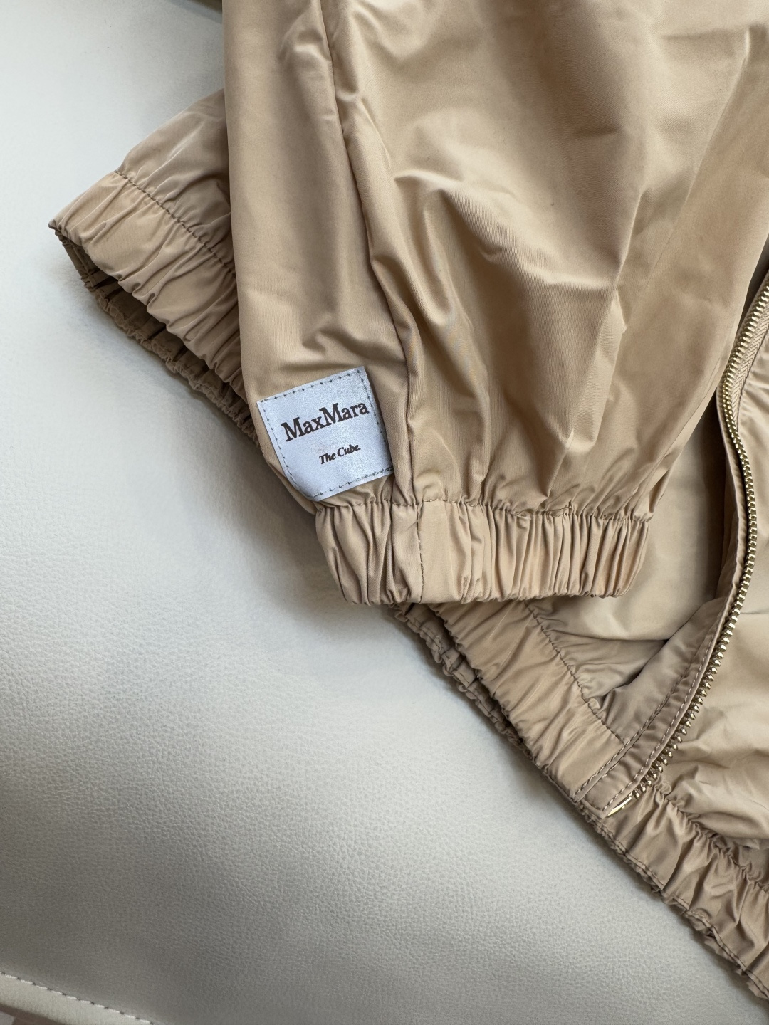 M2367#新款外套🌾Max 长袖拉链款短外套 咖啡色 米色 38/40/42