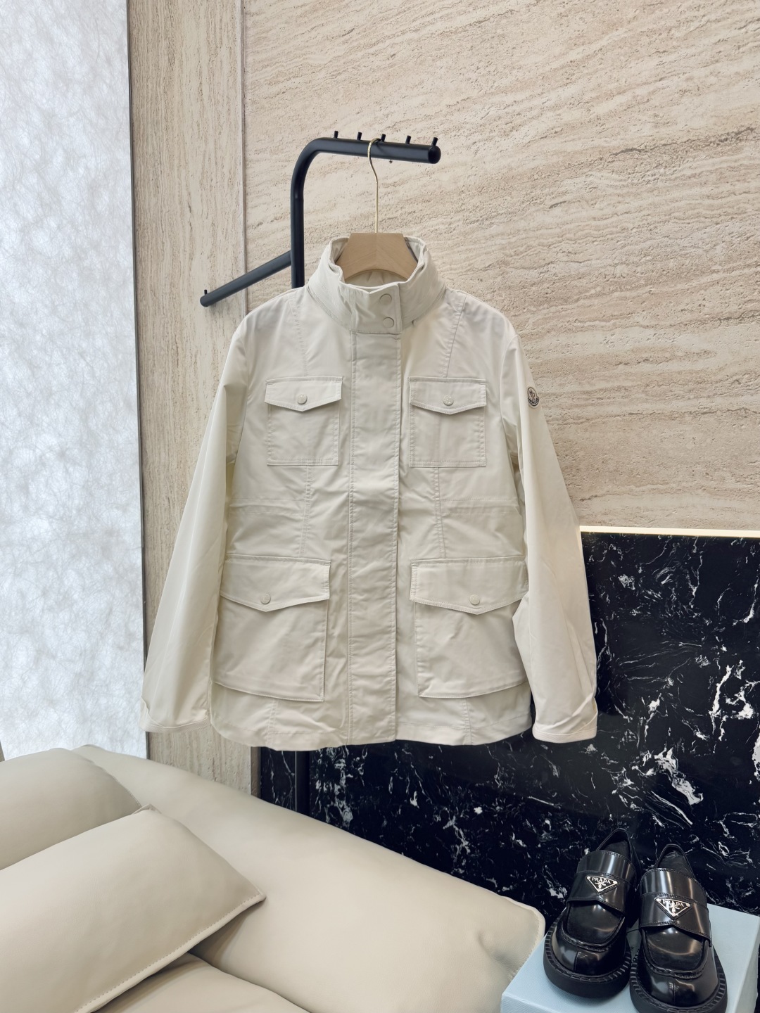 Moncler Theberon Pike Coat: Stylish, Functional, High Quality. Available in Three Colors and Sizes.
