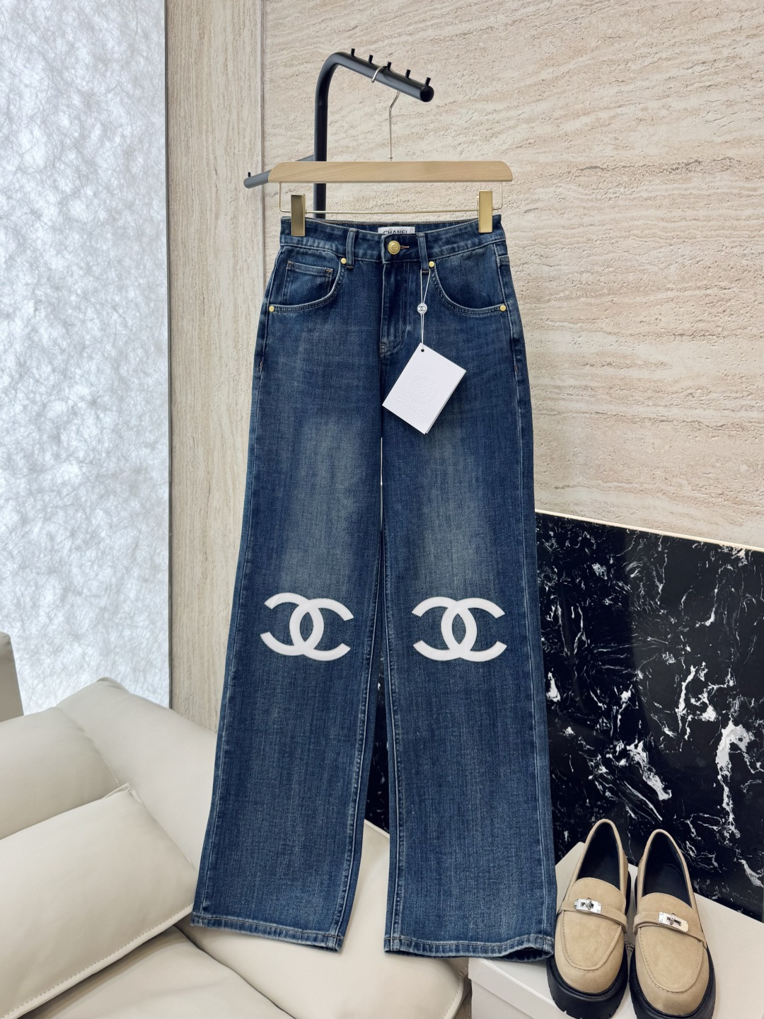 NO:466030,CX029# new style jeans P CH Xiaoxiang Double C letters denim cotton slim jeans size 26-30, jeans, alexander wang19860909CX029#新款牛仔裤P CH小香 双C字母 牛仔棉显瘦牛仔裤 26-30码,,jeans,alexander wang,Women's clothing