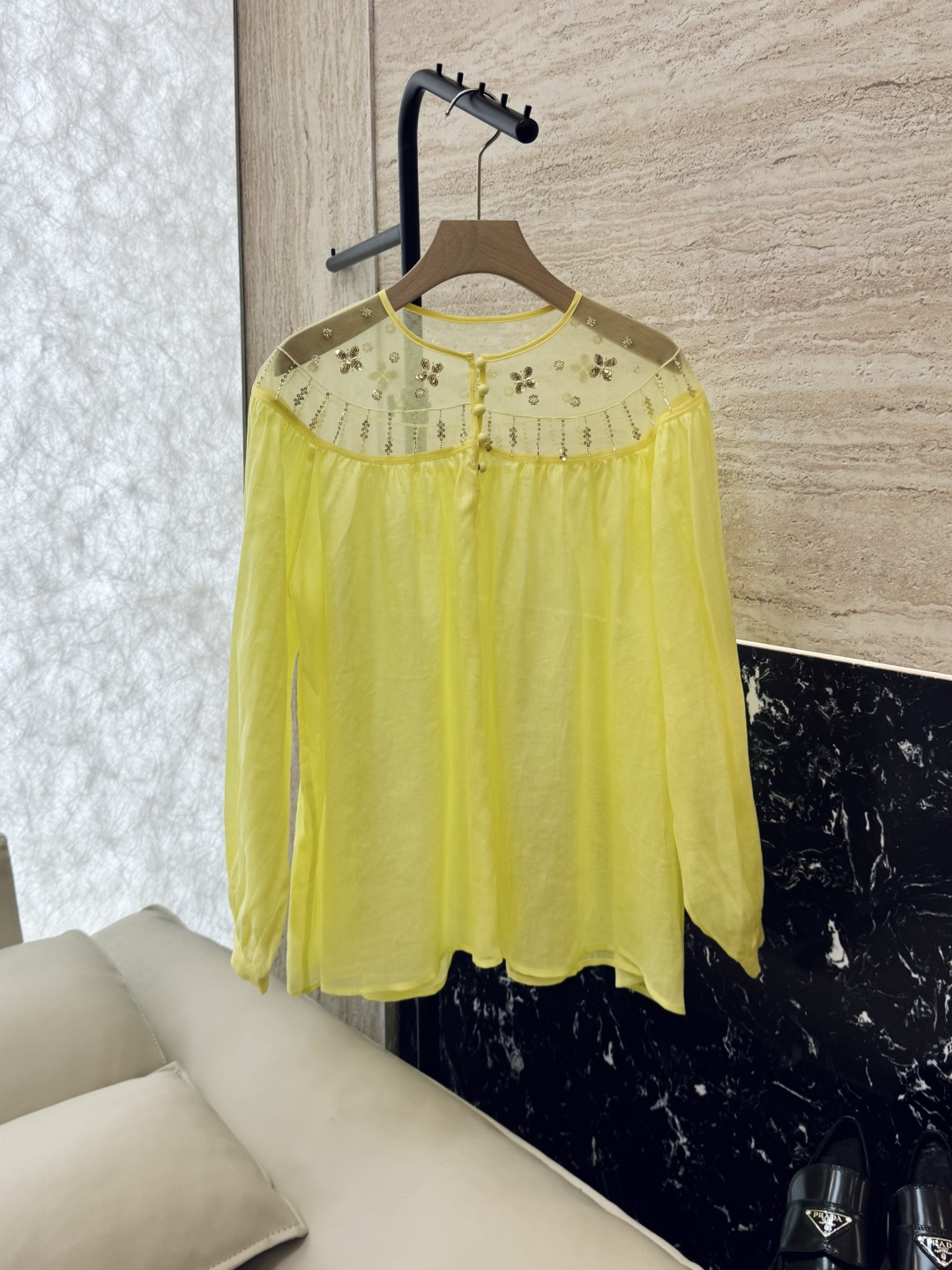 NO:731365,YM020# factory zim… sequin embroidery mesh splicing ramie top yellow pink white SML,,19860909YM020#工厂 zim… 珠片绣花网纱拼接 苎麻上衣 黄色 粉色 白色 SML,,,Women's clothing