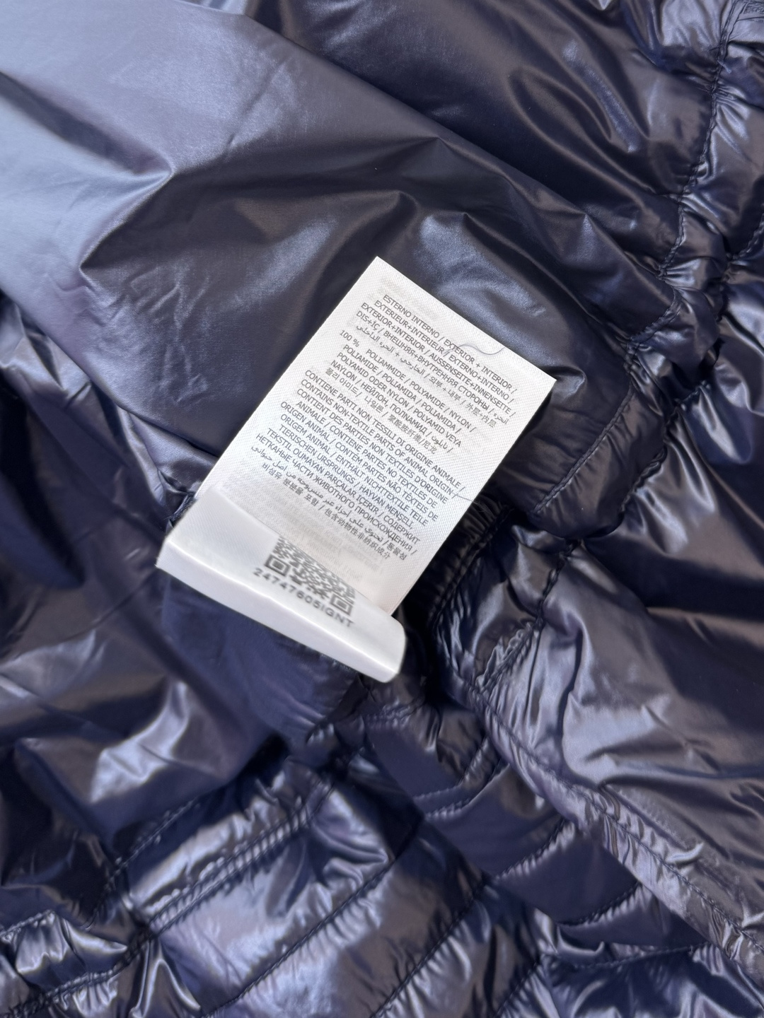 M2144#新款外套🌾Mon蒙口 抽绳设计 荷叶裙摆 长袖拉链款夹克外套 黑色 藏青色 军绿色 1/2/