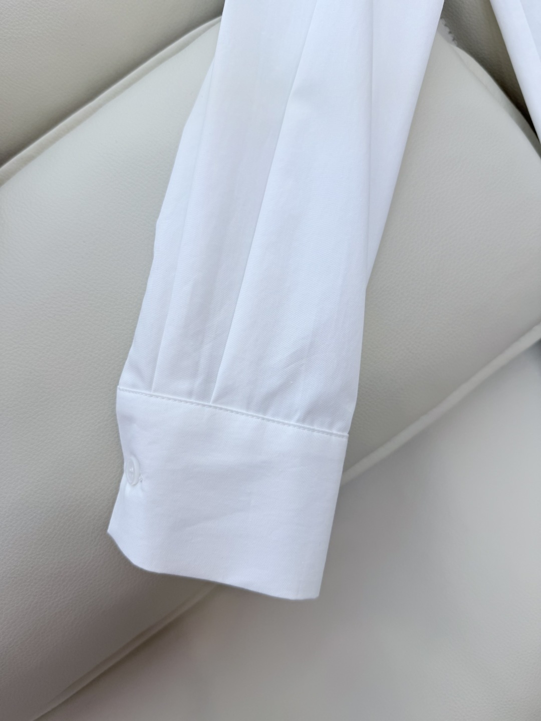 CY020#新款衬衫。TB 红黑杠 极简风 长袖衬衫 白色 SML