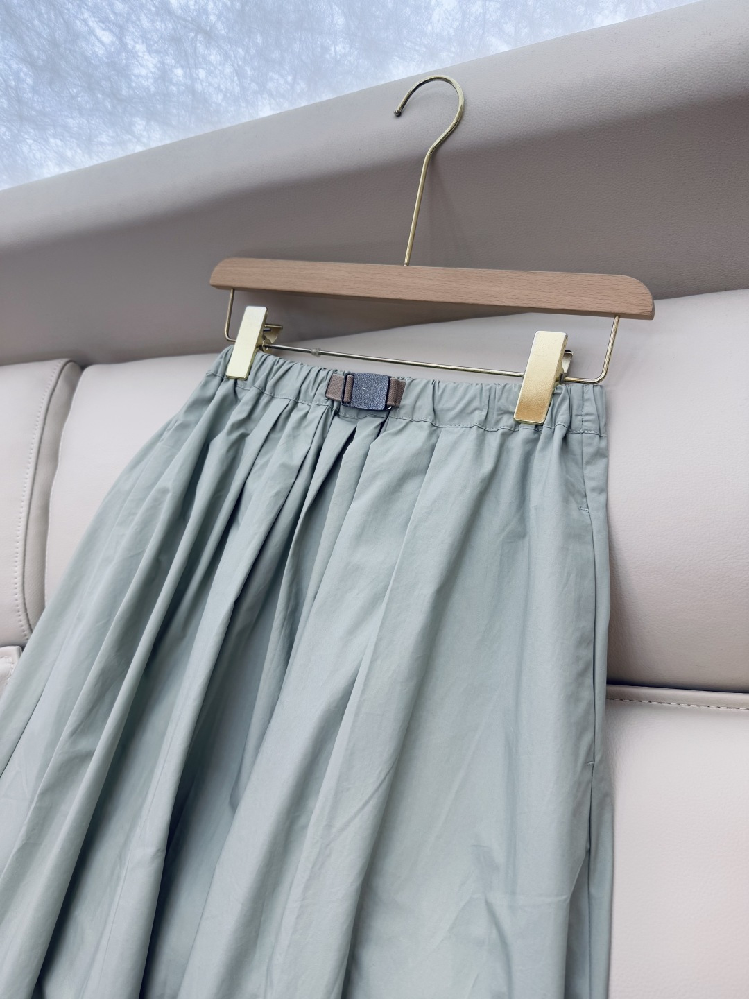 LZ23022#新款半裙💕BC 高端定制款 100%棉 超大裙摆 长半裙 SML