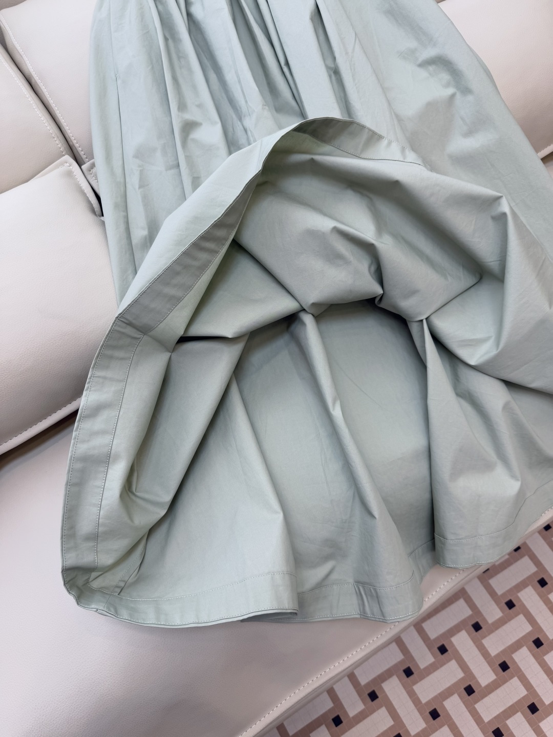 LZ23022#新款半裙💕BC 高端定制款 100%棉 超大裙摆 长半裙 SML