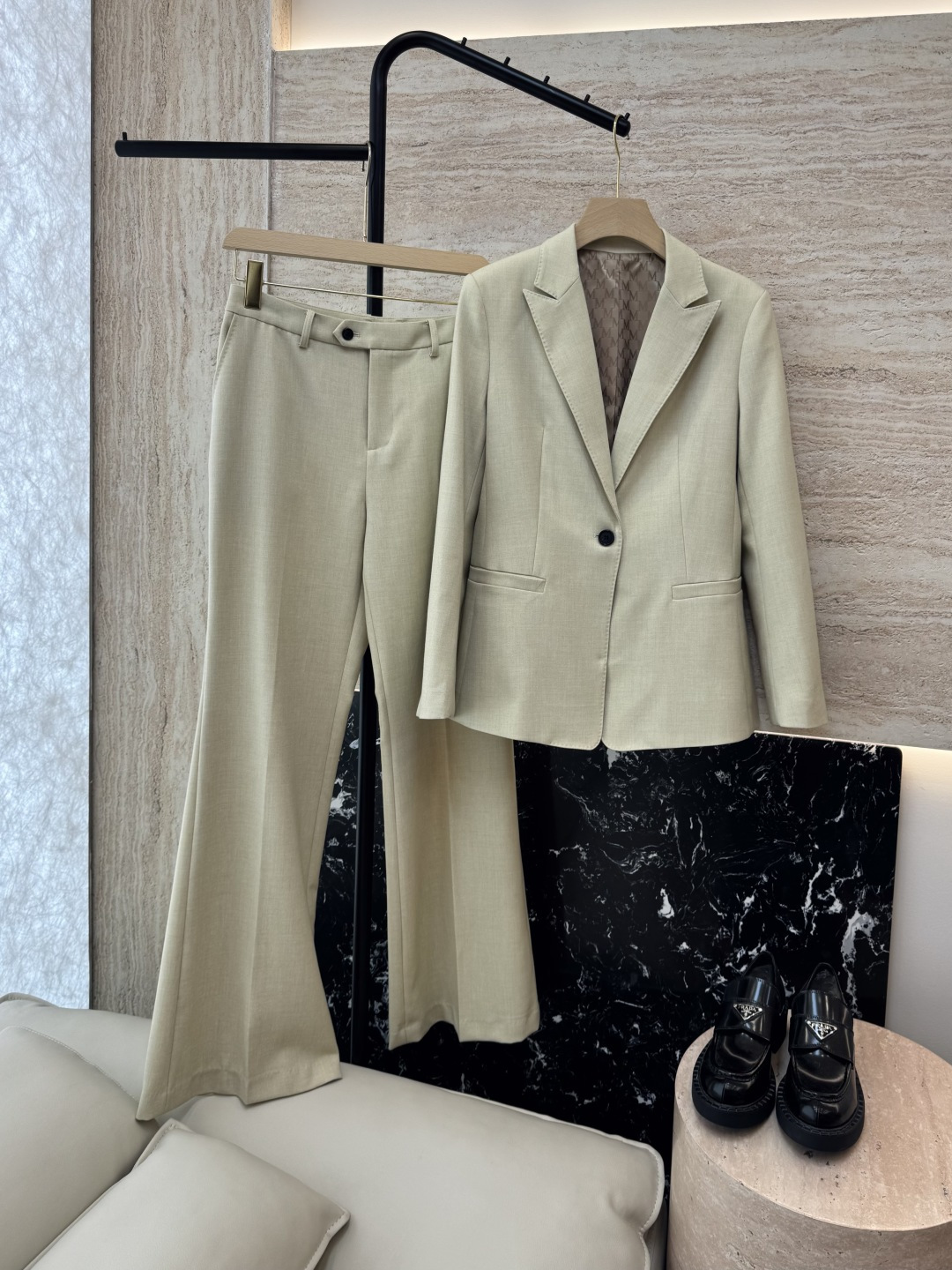 NO:326808,LM005# new suit Max printed inner 10 hemp long sleeve blazer trousers suit SMLXL,,jackets & coats,business suit,alexander wang19860909LM005#新款套装 Max 印花内里 10 麻 长袖西装外套长裤套装 SMLXL,,jackets & coats,business suit,alexander wang,Women's clothing