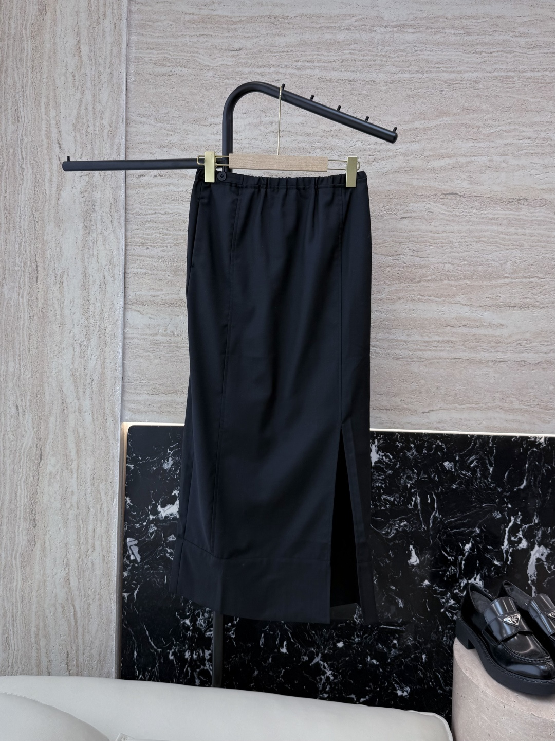 NO:326796,DG002# new skirt BC 50 wool slit slim long skirt black gray SML, skirts, alexander wang19860909DG002#新款半裙 BC 50 羊毛 开叉 显瘦 长半裙 黑色 灰色 SML,,skirts,alexander wang,Women's clothing