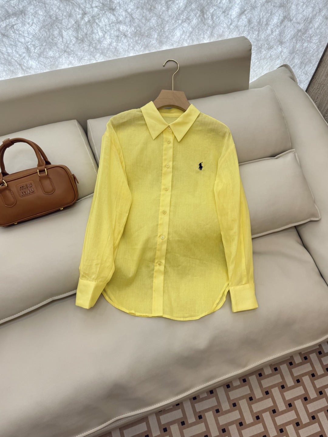CY034#新款衬衫。
polo 劳夫 100% 亚麻 纯色长袖衬衫 五色 SMLXL
