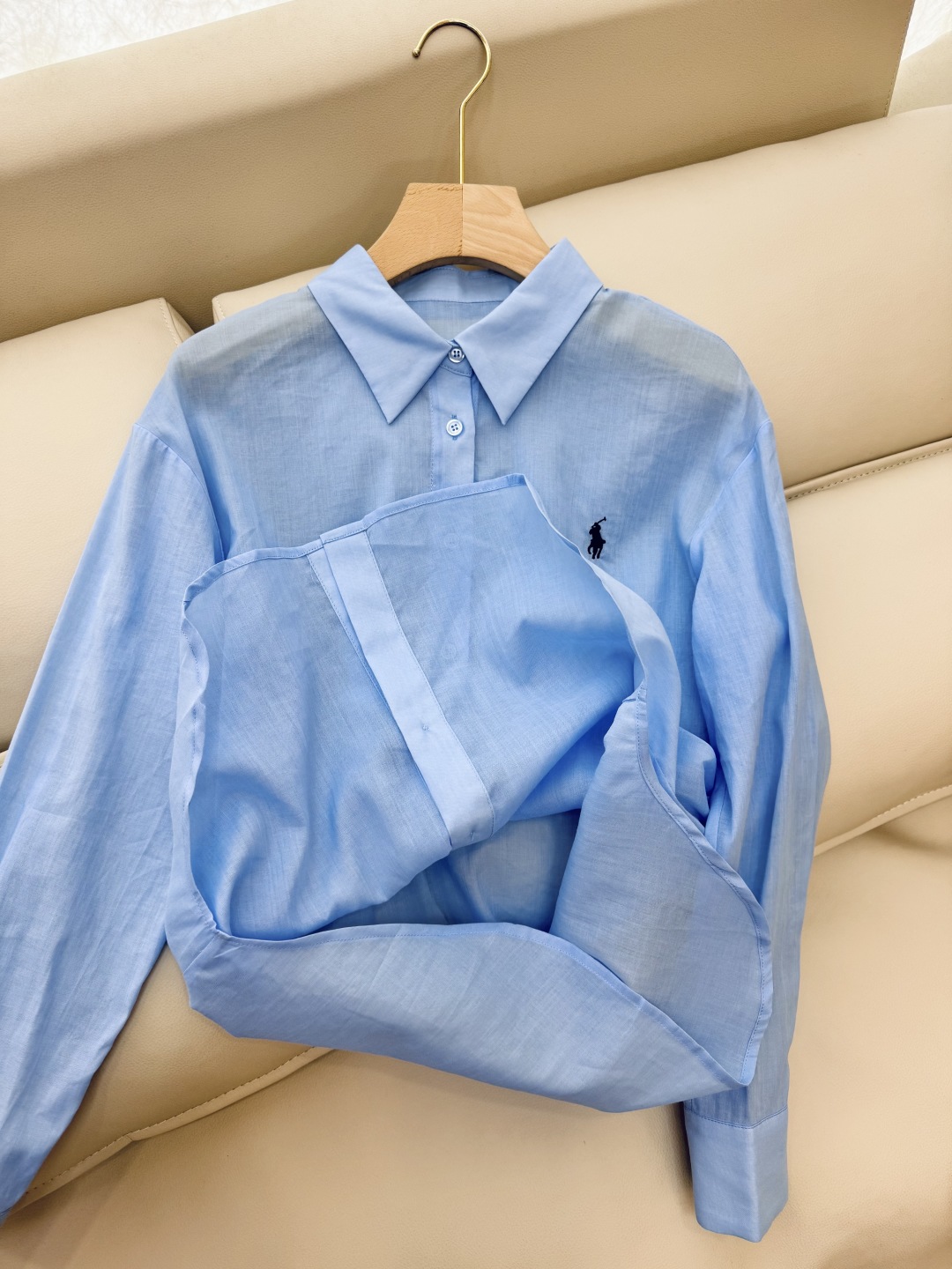 CY034#新款衬衫。
polo 劳夫 100% 亚麻 纯色长袖衬衫 五色 SMLXL