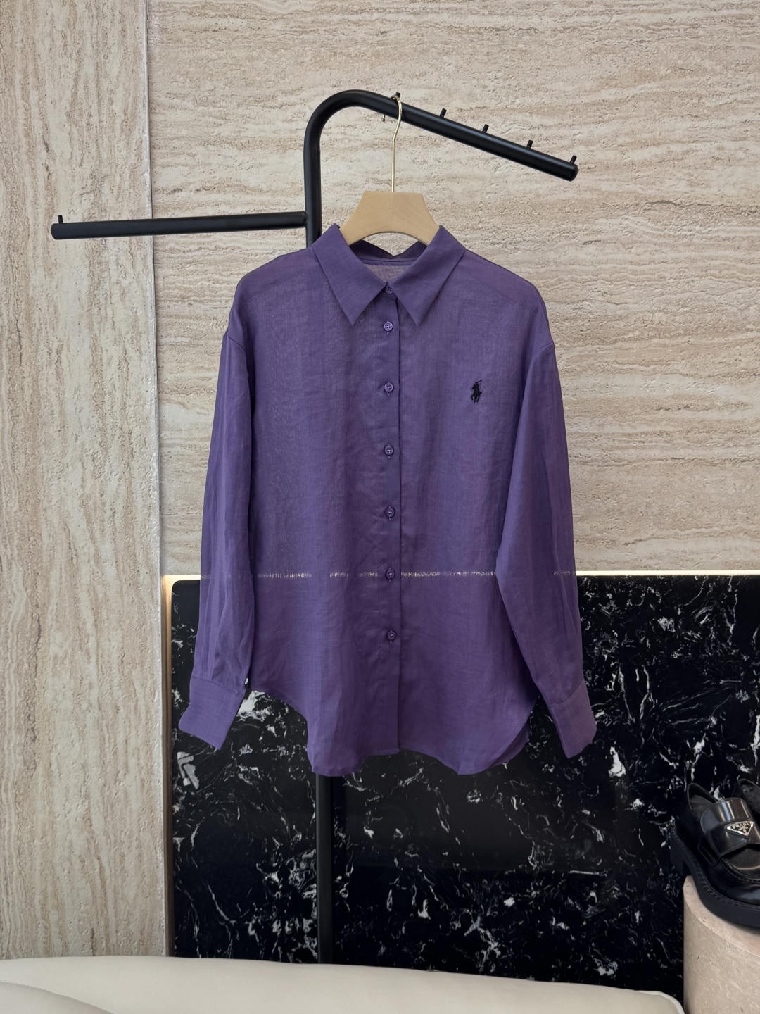 CY034#新款衬衫。
polo 劳夫 100% 亚麻 纯色长袖衬衫 五色 SMLXL