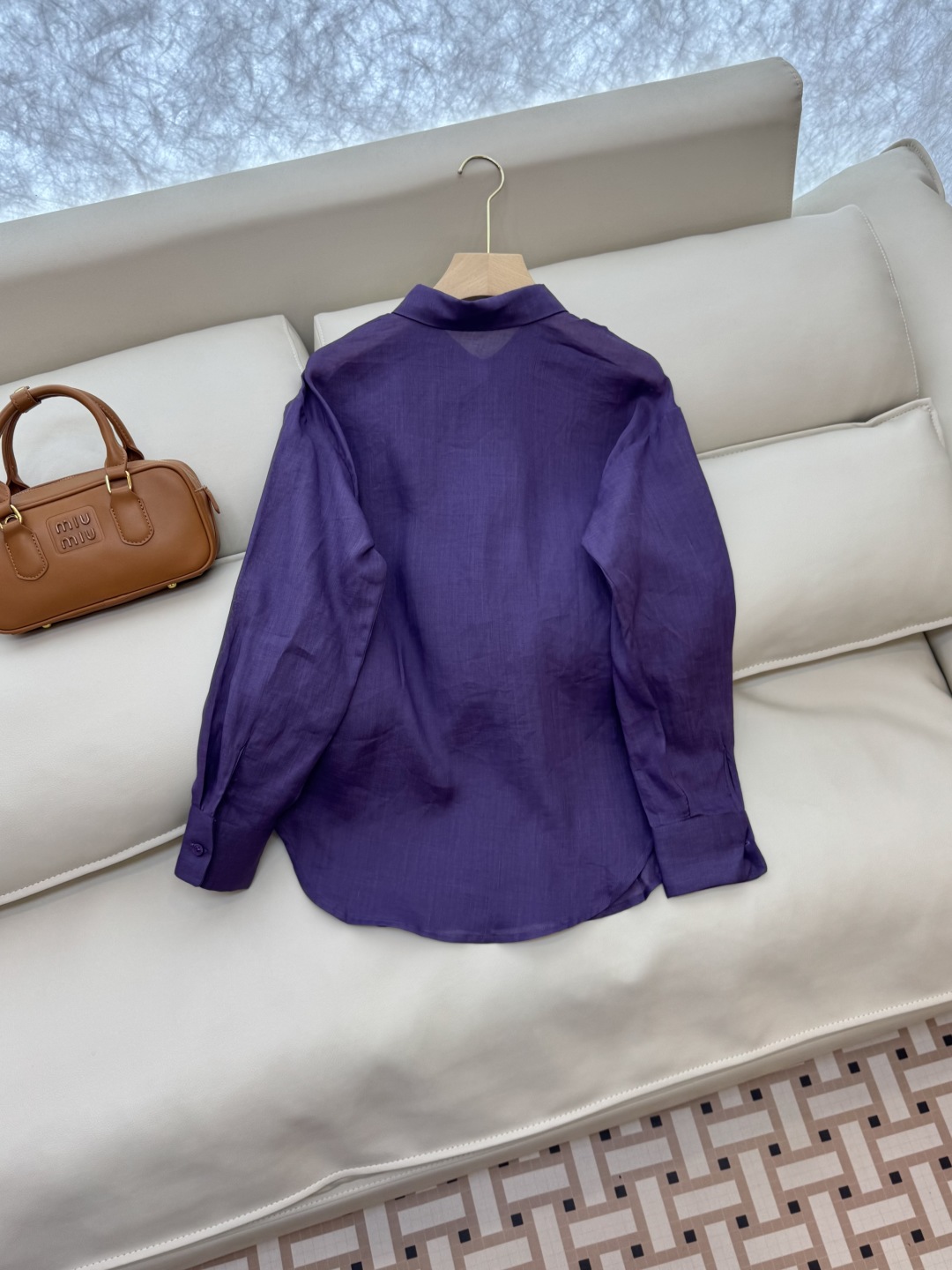 CY034#新款衬衫。
polo 劳夫 100% 亚麻 纯色长袖衬衫 五色 SMLXL