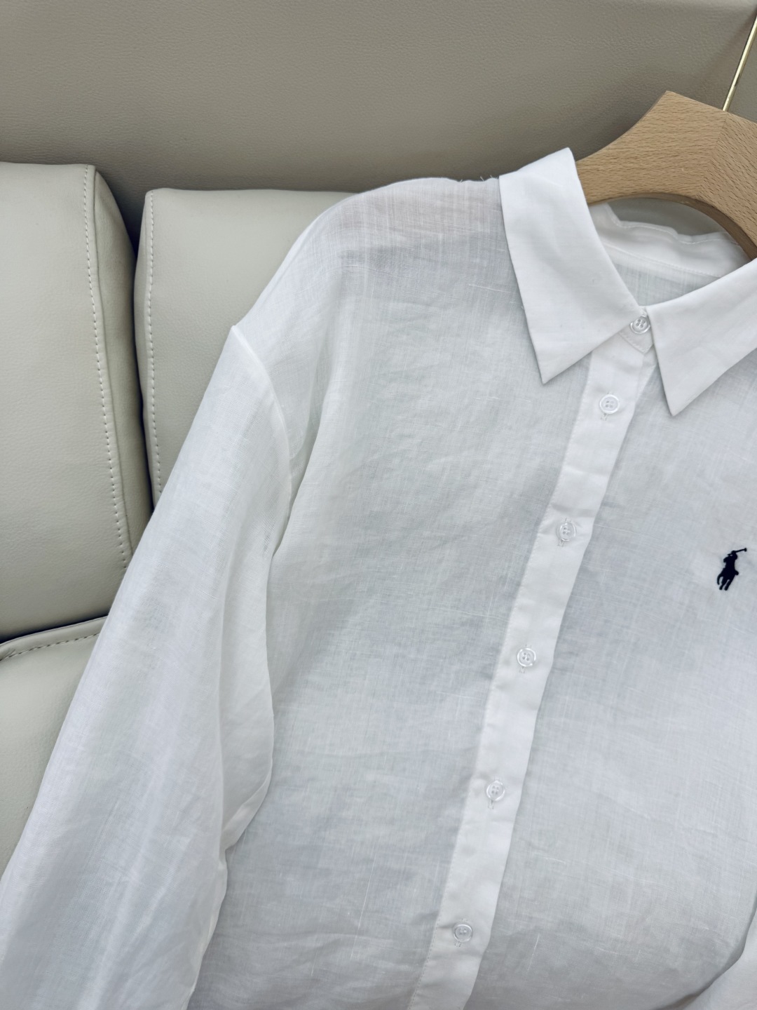 CY034#新款衬衫。
polo 劳夫 100% 亚麻 纯色长袖衬衫 五色 SMLXL