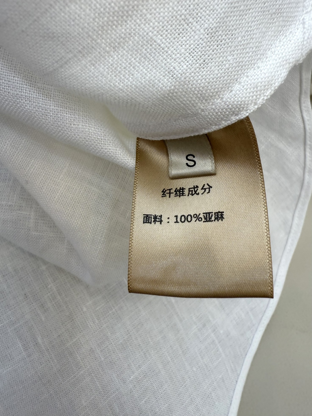 BS428#新款衬衫💕zimm… 重工刺绣钉珠 长袖 100% 亚麻 长袖衬衫 白色 SMLXL