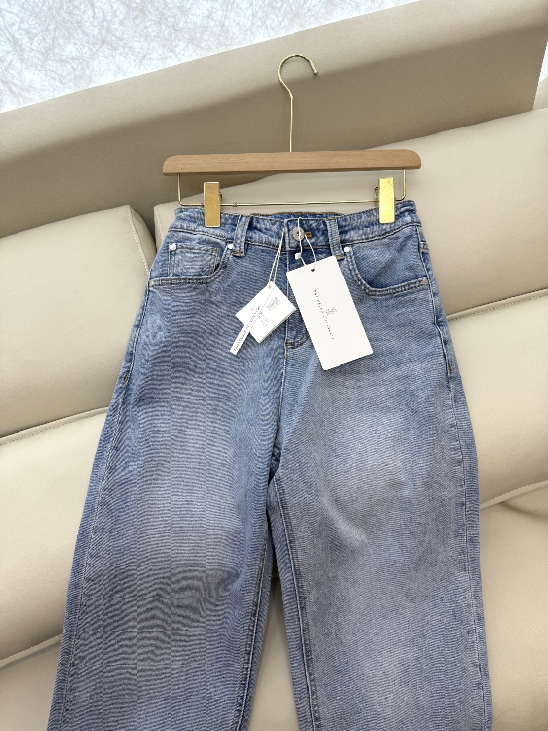 PZ017#新款牛仔裤。
BC  高品质 柔暖弹力牛仔棉 牛仔长裤 蓝色 36/38/40/42/44