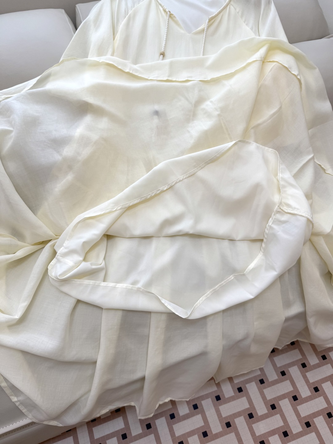 BQ004#新款连衣裙。
度假风 宽松 短袖连衣裙 咖色 米黄 SML