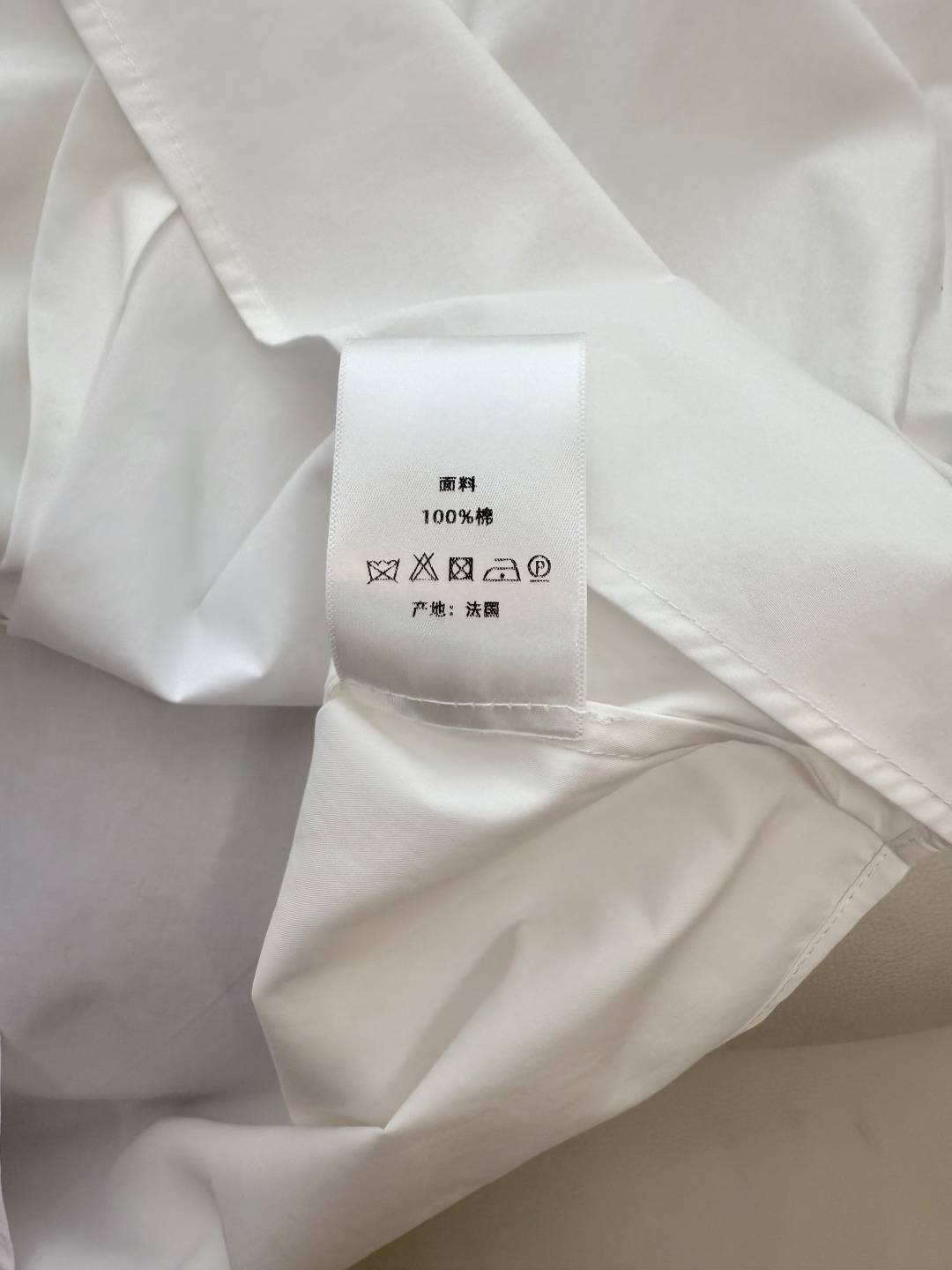 CY058#新款衬衫。
Dior 小蜜蜂刺绣 短袖衬衫 白SML