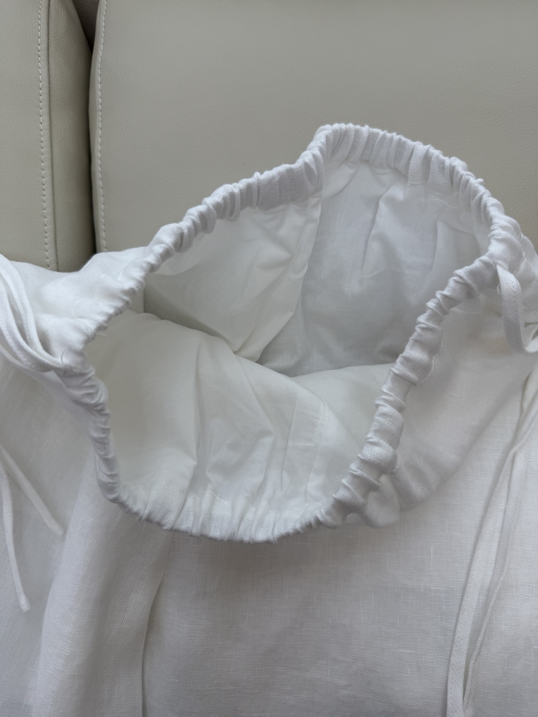 BS0919#新款裤子。
ES 重工刺绣花朵 边 100% 亚麻 长裤 本麻色 白色SMLXL