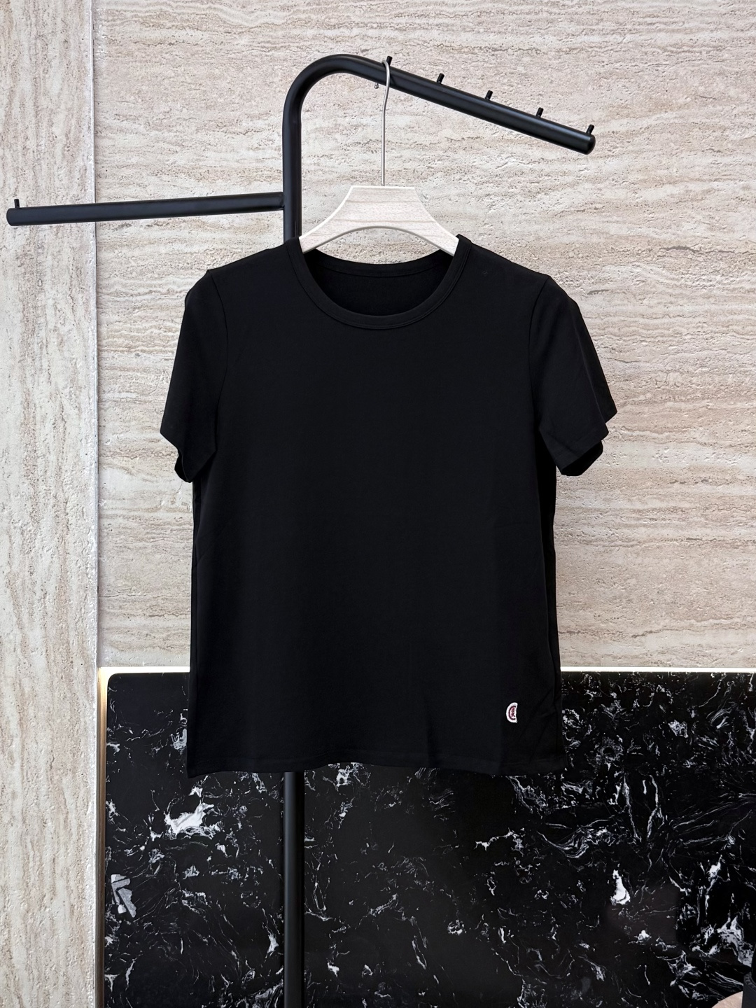 NO:432925,YJT012#l Zhihe Minimalist Short-sleeved T-shirt Black Gray XS/S/M/L/XL,,T-shirt,tees,t-shirt,alexander wang19860909YJT012#l 之禾 极简风 短袖T恤 黑色 灰色 XS/S/M/L/XL,,T-shirt,tees，t-shirt,alexander wang,Women's clothing