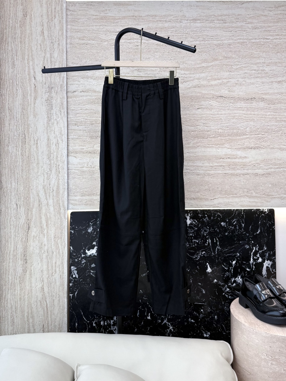 NO:431392,LZ24029# BC Cotton Overhead Pants Black Trousers SML, alexander wang19860909LZ24029# BC 棉料 工装裤 黑色 长裤 SML,,alexander wang,Women's clothing