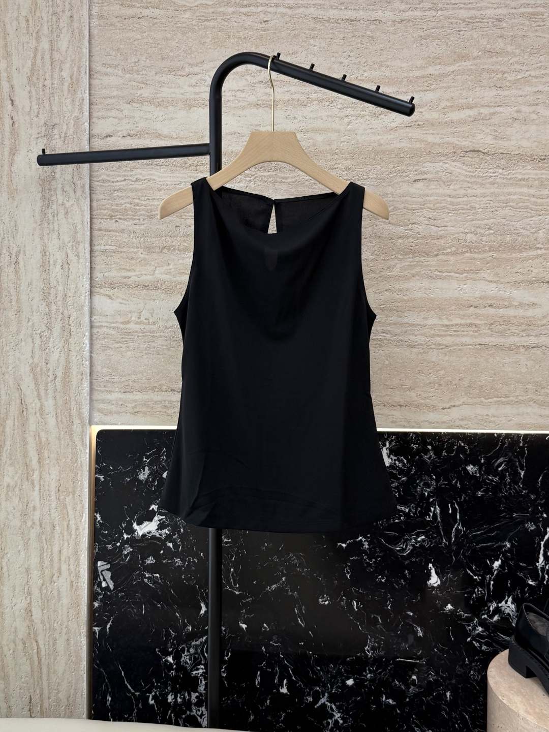 NO:431369,Z23051#m Sleeveless Minimalist Top Black Apricot SML, alexander wang19860909Z23051#m 无袖 极简风 上衣 黑色杏色 SML,,alexander wang,Women's clothing