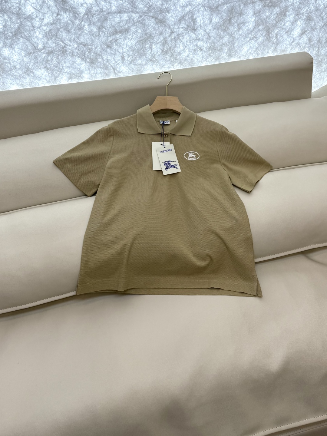QG0112#清仓特价‼️3/12/0
bur 家 Polo 领 最新款 短袖T恤 SML