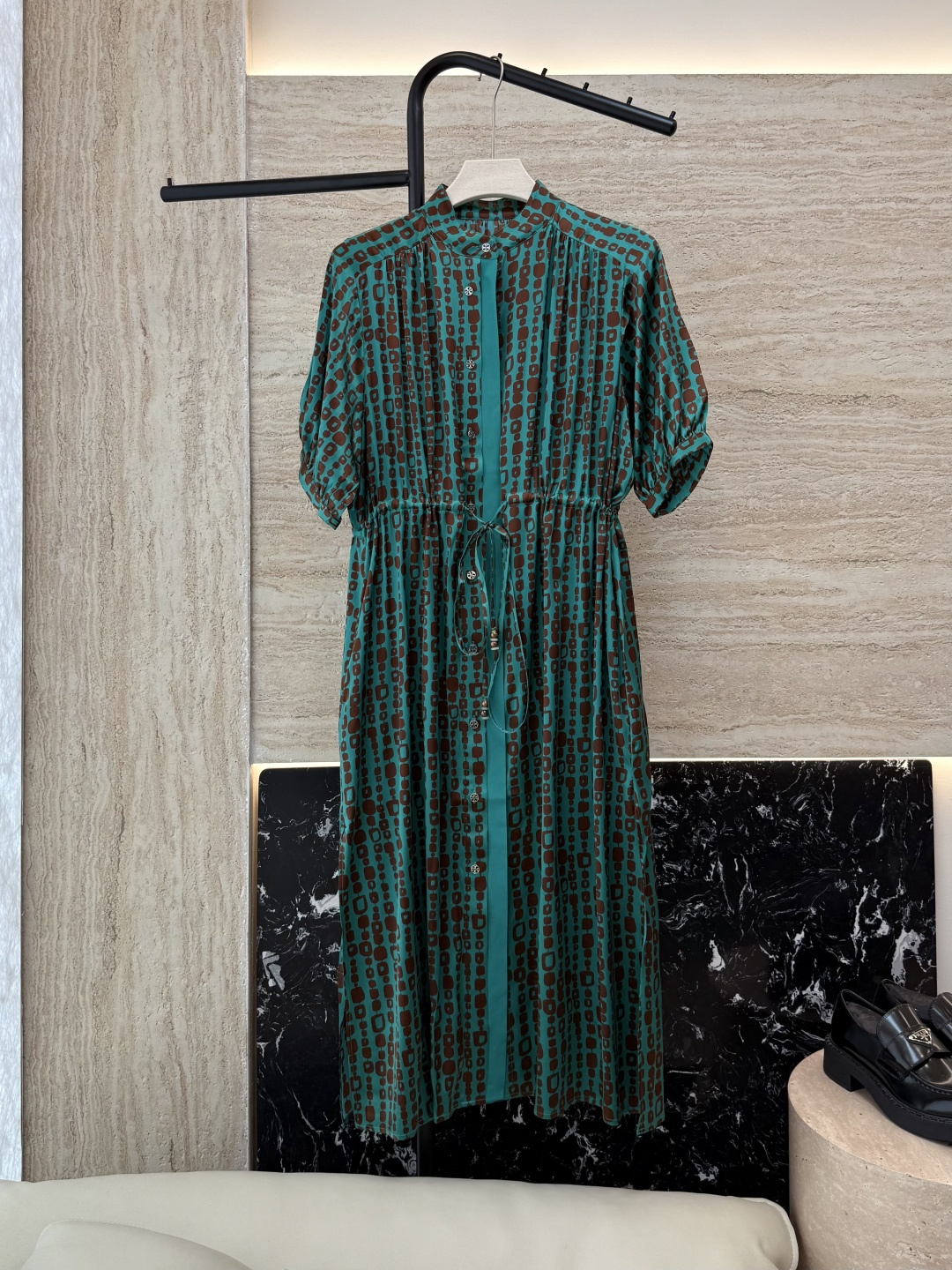 NO:434084,FL016# H Home Satin Silk Silk Print Dress 36/38/40/42,,skirts,real silk,alexander wang19860909FL016# H家 缎面 真丝 真丝印花 连衣裙 36/38/40/42,,skirts,real silk,alexander wang,Women's clothing