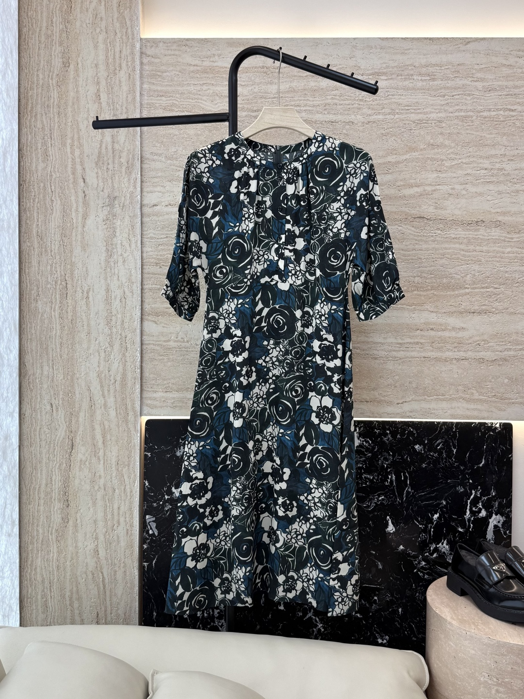 NO:434078,FL014# Silk Print Dress 36/38,,skirts,real silk,alexander wang19860909FL014# 真丝印花 连衣裙 36/38,,skirts,real silk,alexander wang,Women's clothing