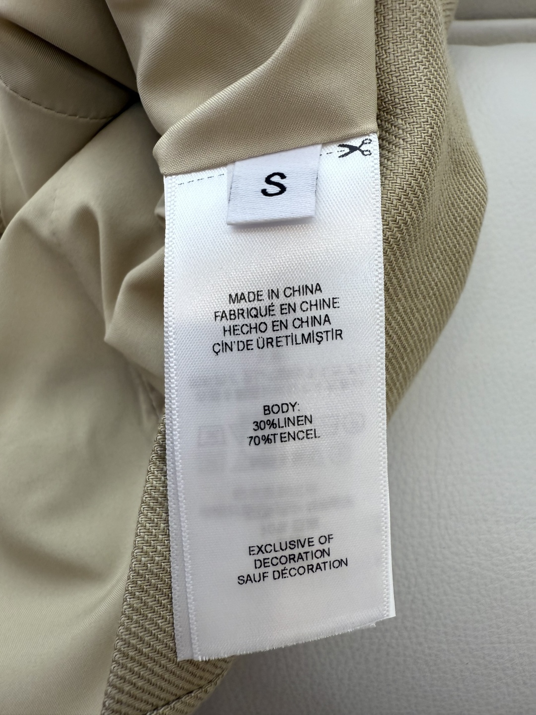 XZ095#新款套装🌾劳夫劳伦 超级大爆款 30% 亚麻 70% 天丝 长袖西装外套➕马甲➕长裤 三件套