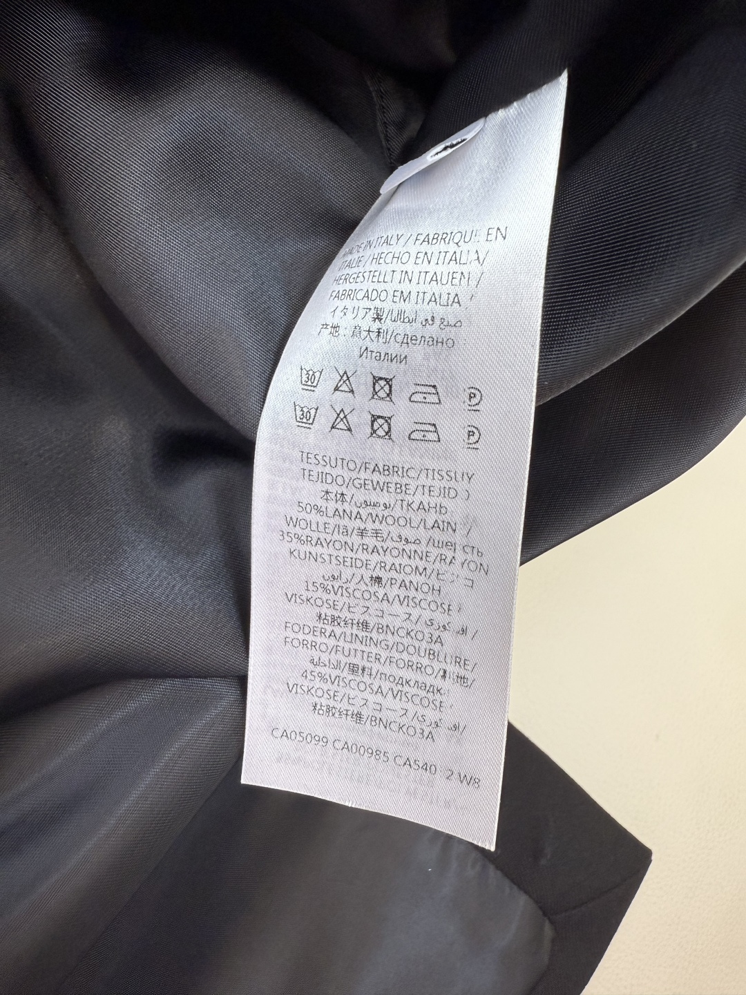 XZ098#新款套装🌾MQ 麦昆 经典爆款 50% 羊毛 西装外套➕长裤套装 黑色 杏色 SMLXL