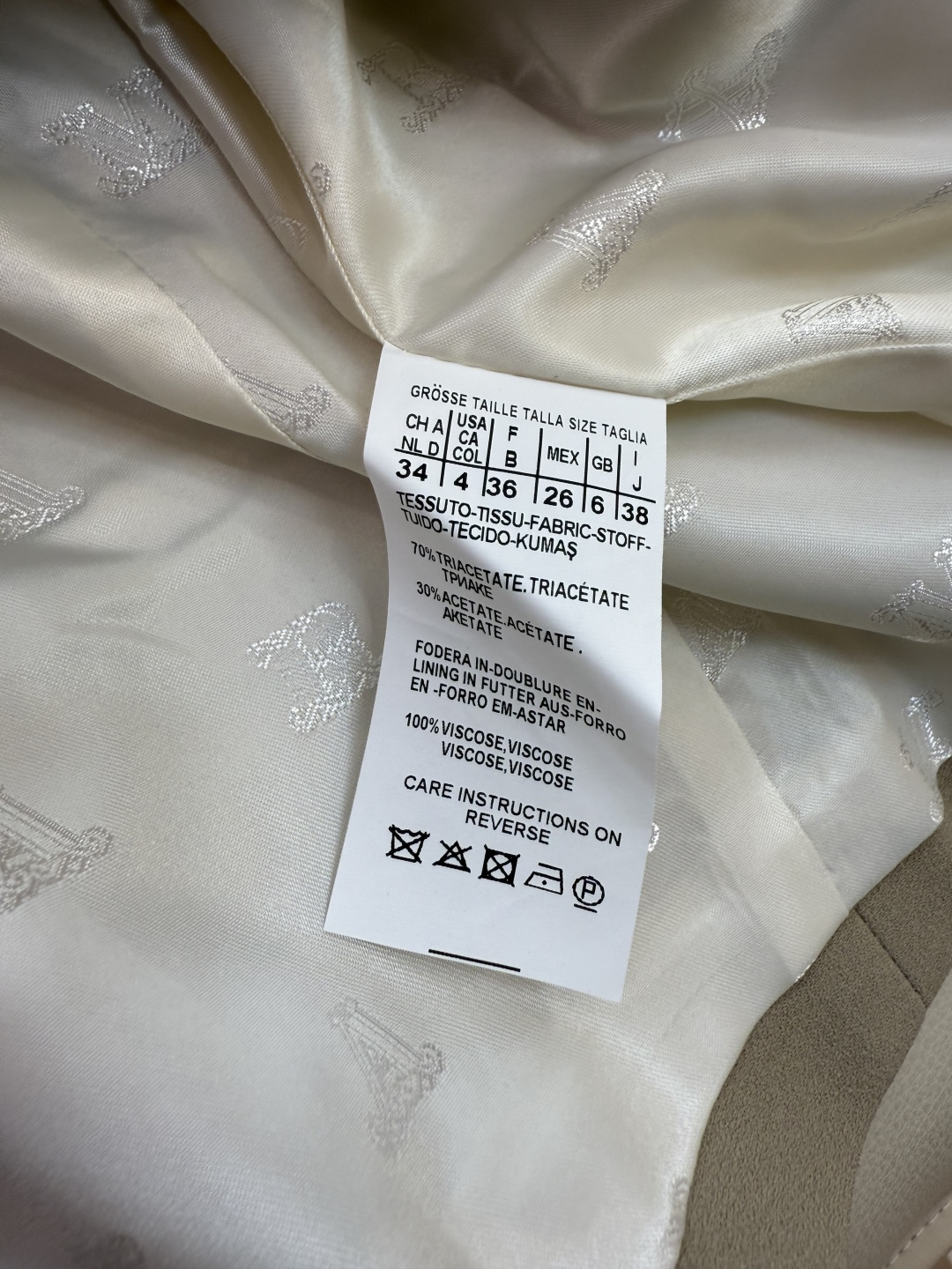 TF064#新款套装。Max mara 30%醋酸 长袖西装外套 ➕长裤 套装 沙色 36/38/40/