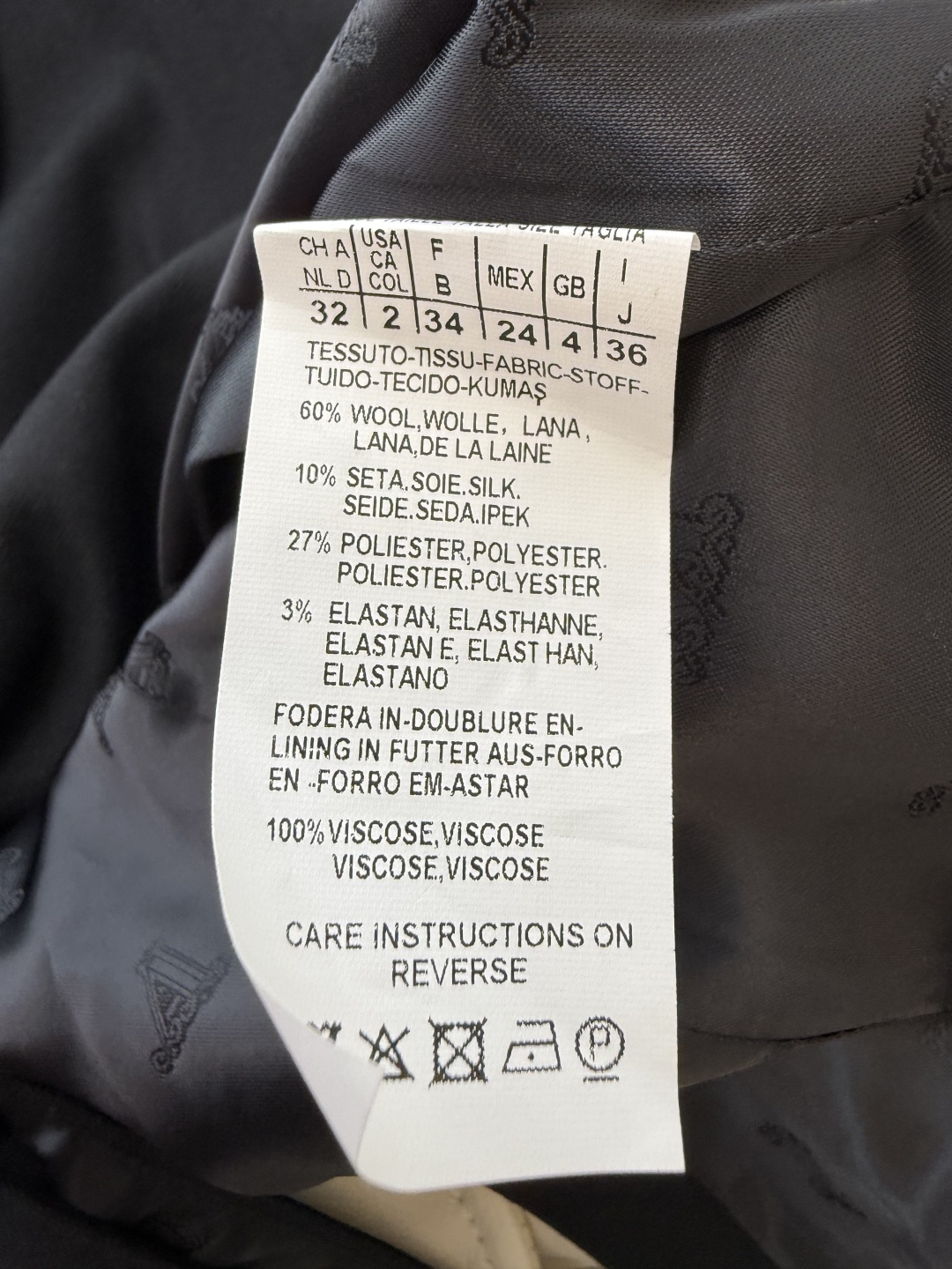 TF8001#新款套装🌾Max mara 60%羊毛 长袖西装外套 ➕长裤 套装 黑色 卡其色 36/3