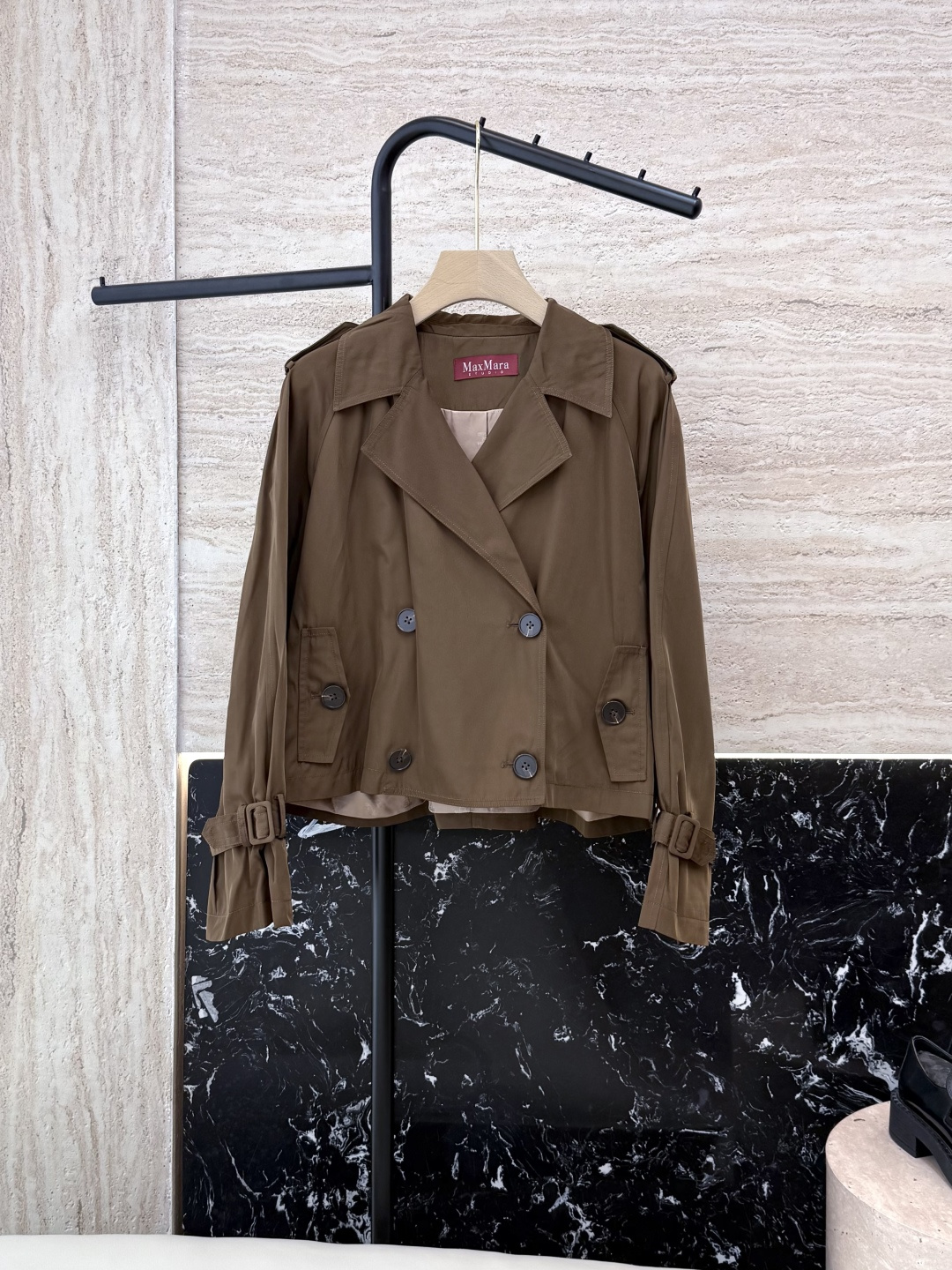 NO:442823,TF077# new jacket Max red label series short double-breasted jacket brown blue 36/38/40,,tom ford,jackets & coats,alexander wang19860909TF077#新款外套 Max 红标系列 短款双排扣短外套 咖色 蓝色 36/38/40,,tom ford,jackets & coats,alexander wang,Women's clothing