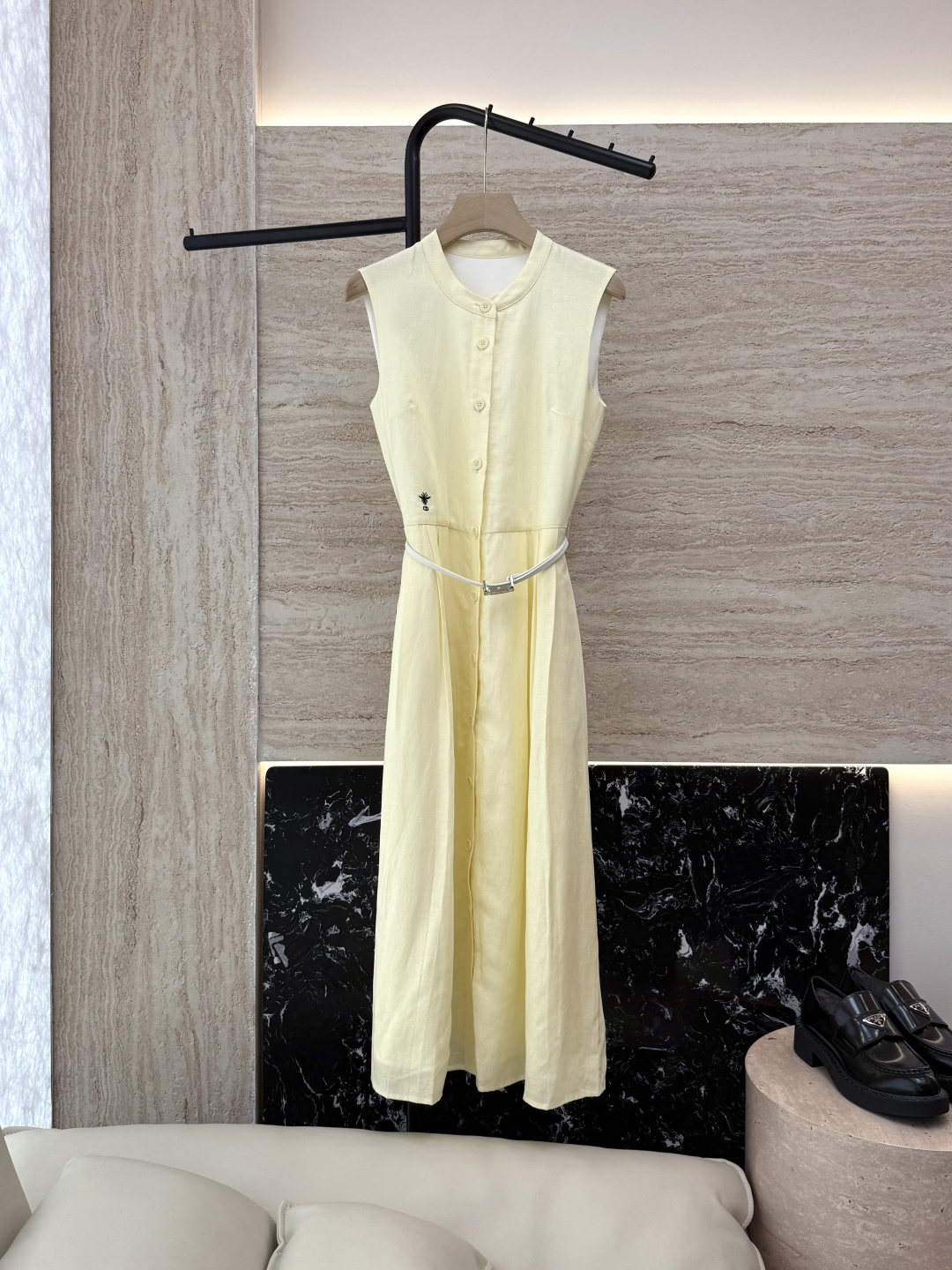 NO:446843,CX0123# new dress Dior belt Tennis linen sleeveless dress Blue Yellow SML,,dior,skirts,alexander wang19860909CX0123#新款连衣裙 Dior 配腰带 天丝 亚麻 无袖连衣裙 蓝色 黄色 SML,,dior,skirts,alexander wang,Women's clothing