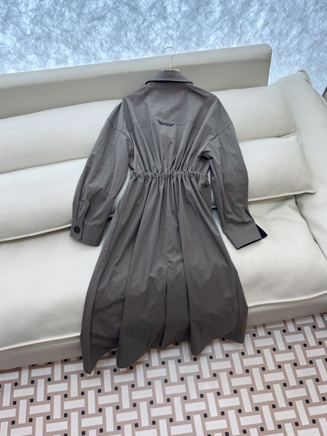 LZ25061#新款风衣💕BC 最新款 原版定制款 长袖风衣 两色 SML