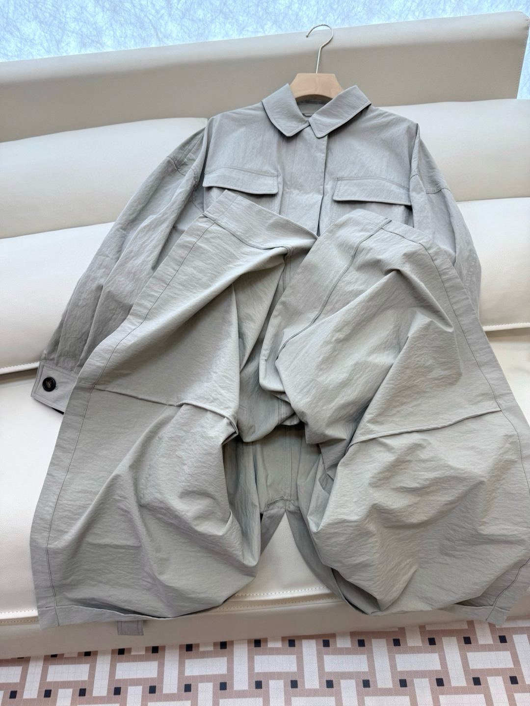 LZ25061#新款风衣💕BC 最新款 原版定制款 长袖风衣 两色 SML