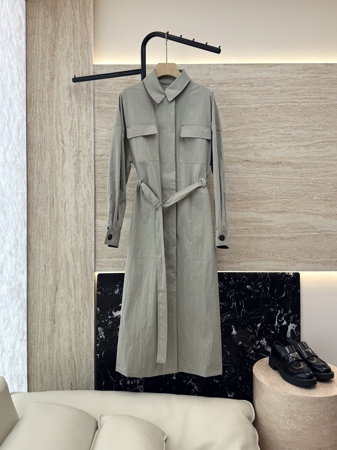 NO:450732,LZ25061# new windbreaker BC latest original custom style long-sleeved windbreaker two colors SML, alexander wang19860909LZ25061#新款风衣 BC 最新款 原版定制款 长袖风衣 两色 SML,,alexander wang,Women's clothing