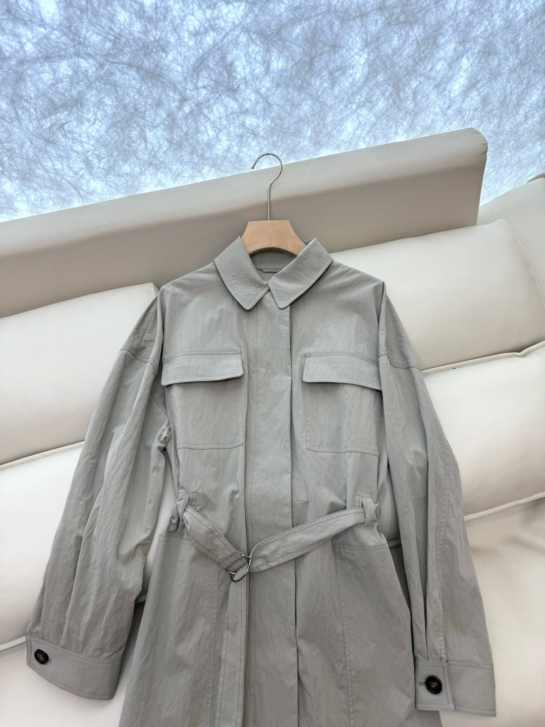 LZ25061#新款风衣💕BC 最新款 原版定制款 长袖风衣 两色 SML