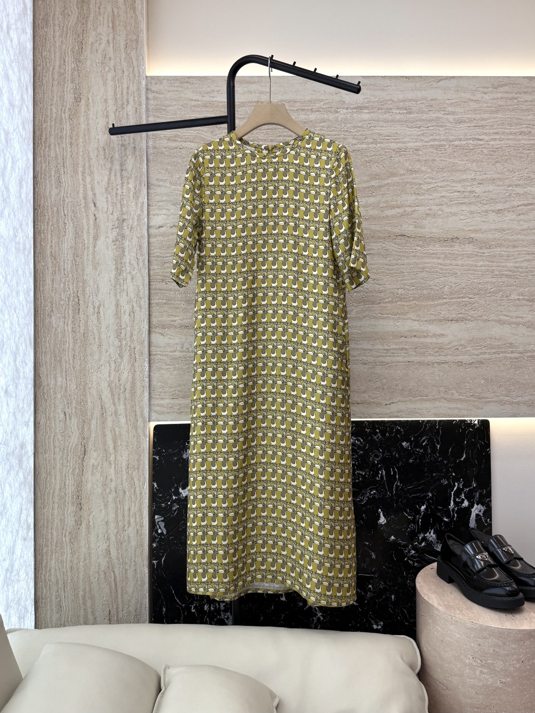 NO:454146,BS973# new dress Max twill silk print Mid-sleeved dress Yellow 36/38/40/42,,skirts,real silk,alexander wang19860909BS973#新款连衣裙 Max 斜纹真丝印花 中袖 连衣裙 黄色 36/38/40/42,,skirts,real silk,alexander wang,Women's clothing