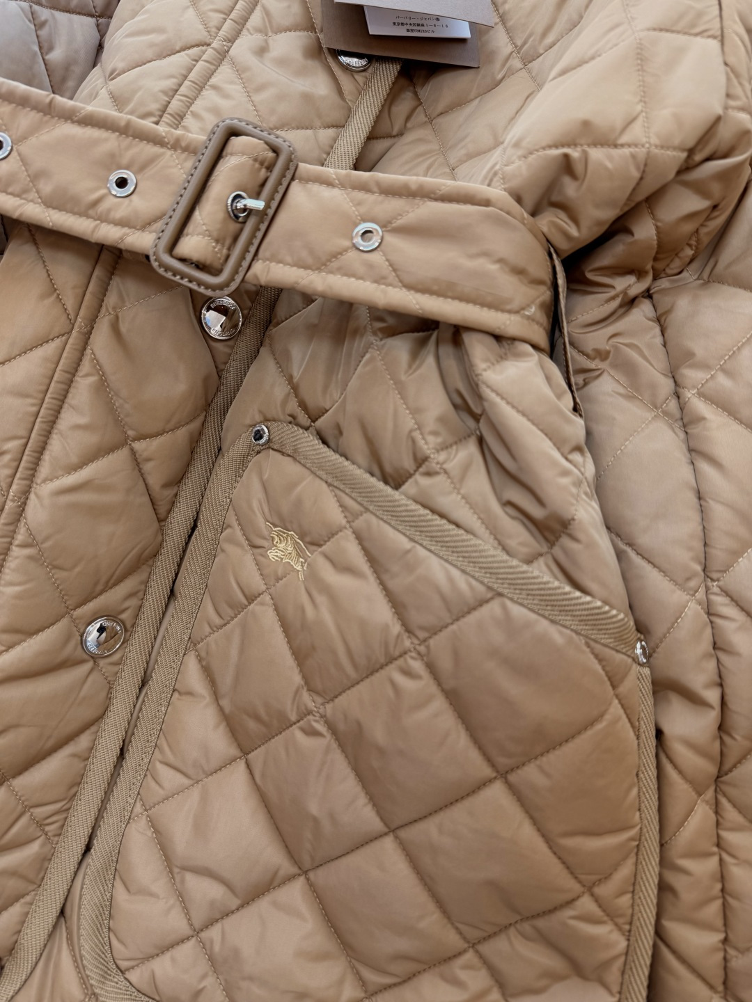 LF017#新款棉服⚠️。
Bur 巴宝莉格纹内里 长袖棉衣 黑色 杏色 
SMLXL