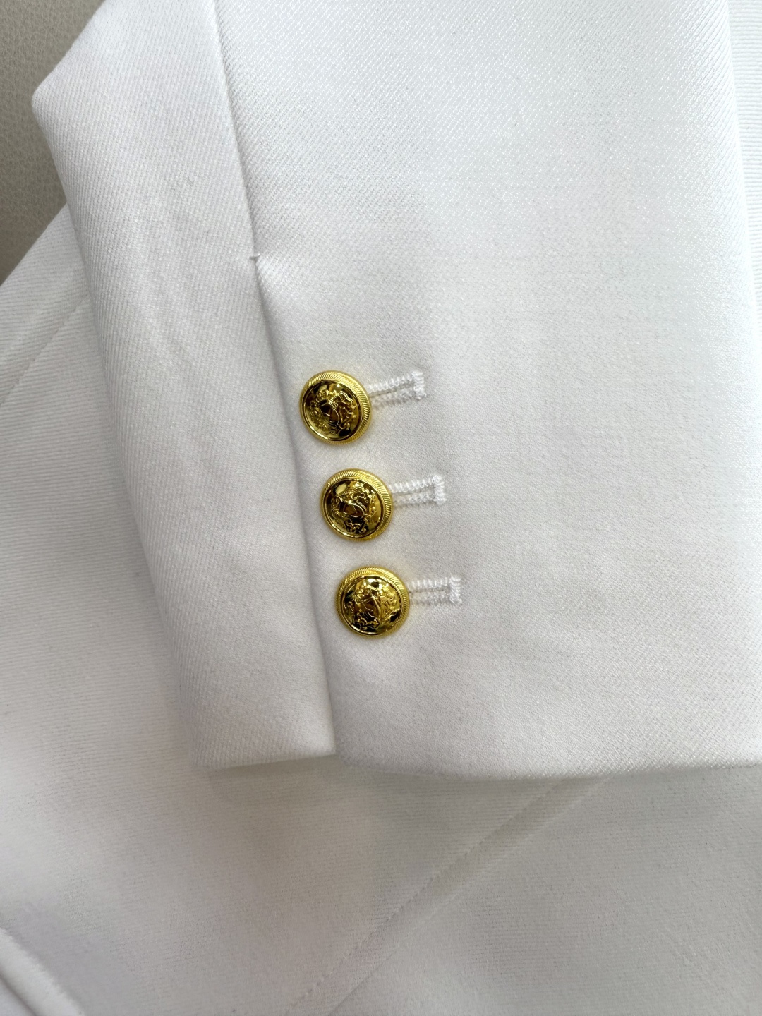 XZ0125#新款外套🌾RL拉夫劳伦 30%羊毛 字母刺绣 长袖西装外套 白色 蓝色 SMLXL