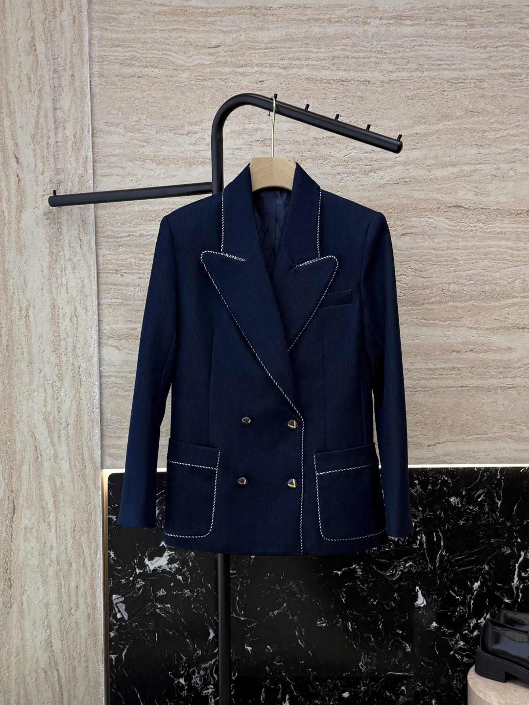 NO:464417,XZ0123# new style blazer Valentino denim blue blazer SMLXL, valentino, jackets & coats,business suit,alexander wang19860909XZ0123#新款西装外套 Val 华伦天奴 牛仔蓝 西装外套 SMLXL,,valentino,jackets & coats,business suit,alexander wang,Women's clothing