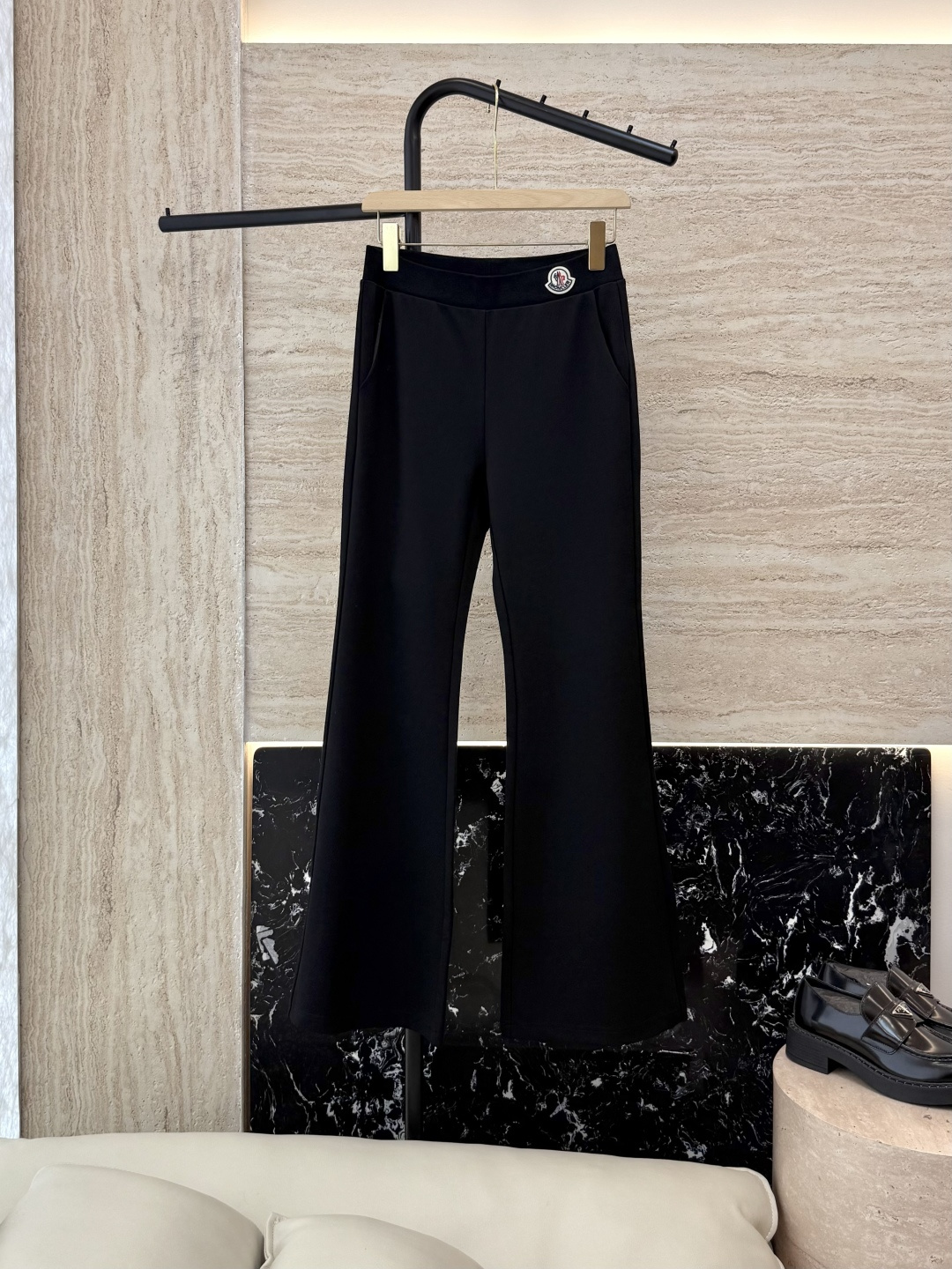 NO:466121,CX0125# new style pants P Mon masked super slim black trousers SML, Moncler, alexander wang19860909CX0125#新款裤子P Mon 蒙口 超级显瘦黑色长裤 SML,,Moncler,alexander wang,Women's clothing