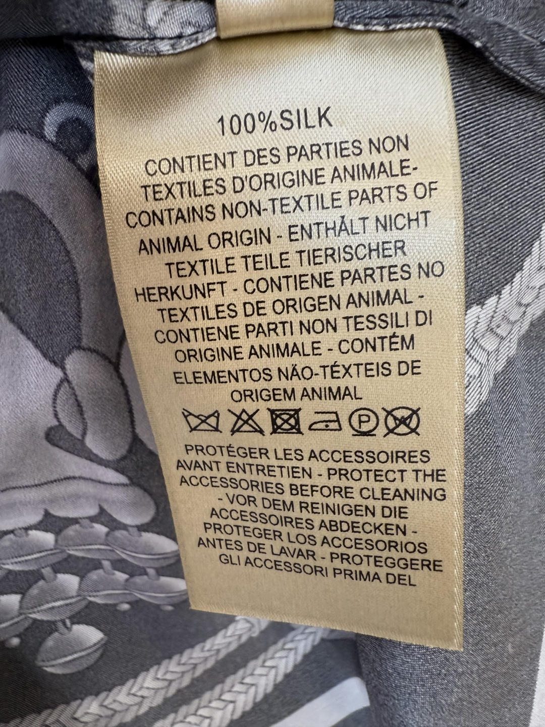 H32566#新款衬衫💕H家 爱马仕 定位印花 斜纹真丝印花 衬衫 米白色 黑色 SMLXL