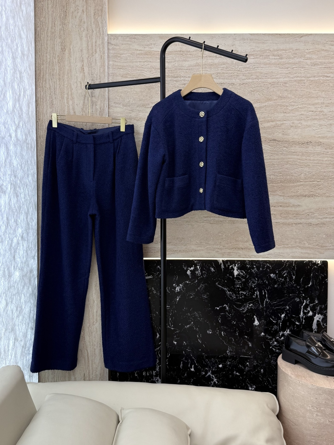 NO:470937,DQ7893+# new suit LP wool jacket wool trousers blue 36-42,,loro piana,jackets & coats,alexander wang19860909DQ7893+#新款套装 LP 羊毛外套羊毛长裤 蓝色 36-42,,loro piana,jackets & coats,alexander wang,Women's clothing