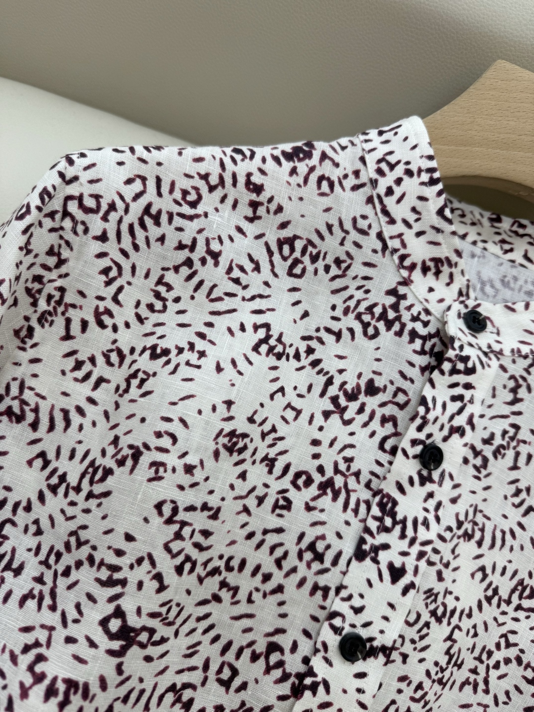 BS986+988#新款套装💕LP🌾 100% 亚麻 碎花长袖衬衫➕大摆半裙 套装 绿色 红色 36-4