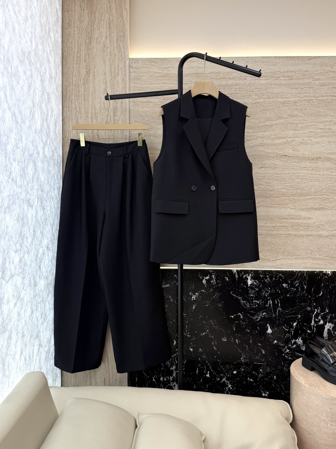 NO:469280,LM1668# new suit P 12 hemp sleeveless vest trousers suit SMLXL, alexander wang19860909LM1668#新款套装P 12麻 无袖马甲长裤套装 SMLXL,,alexander wang,Women's clothing